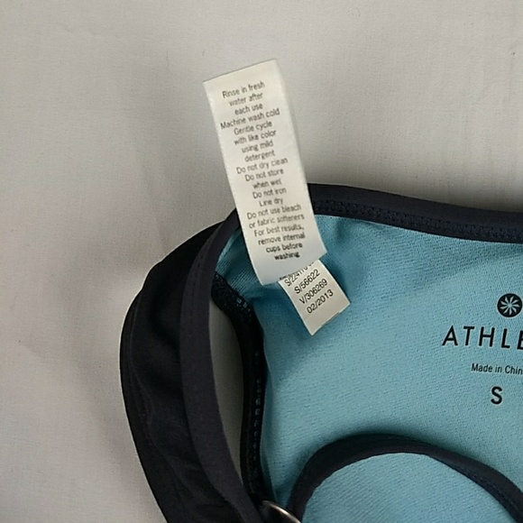 Athleta Floral Keyhole Bathing Suit Top - Picture 6 of 6